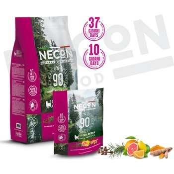 Image 1 of NECON Нискомаслена храна за кастрирани котки - патица с ориз