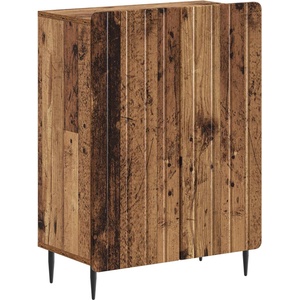 vidaXL Шкаф за баня ZWOLLE Старо дърво 59, 5 x 31 x 79, 5 см (896403)