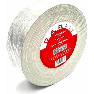 C.A.R. Fit Duct tape Neprobrusná americká páska 50 mm x 50 m stříbrná