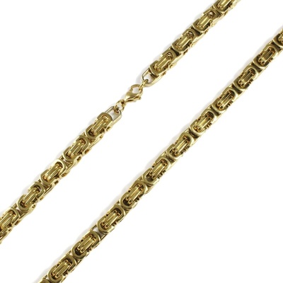 BM Jewellery Pánský řetízek z chirurgické oceli gold S1056110