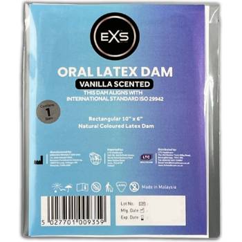 EXS Condoms Oral Dam Vanilla 1 pc