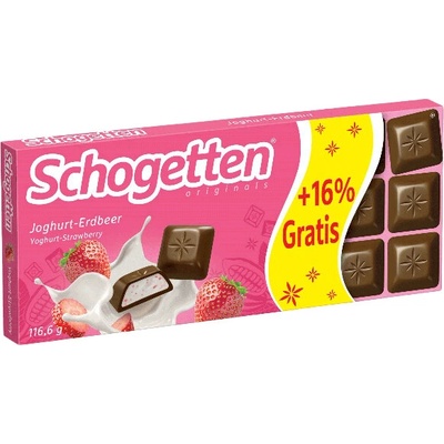 Schogetten Yogurt Jahoda 116 g