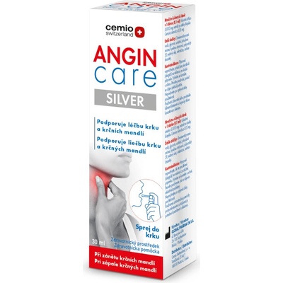 Cemio ANGIN Care Sprej do krku 30 ml