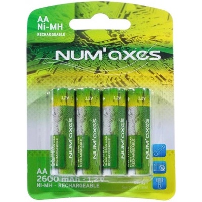 Numaxes Num´axes Акумулаторни батерии aa - ni-mh 4 бр никел (cpelepil085)