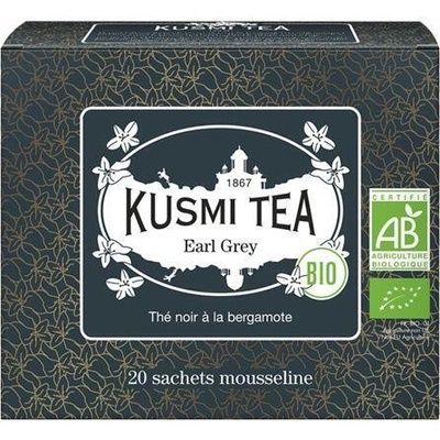 Kusmi Tea Earl Grey Bio organický čierny čaj 20 vrecúšok
