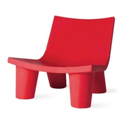 SLIDE Zahradní plastové křeslo Low Lita - SD LWL073 Šedá