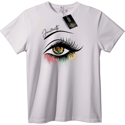 NOONEBRAND Тениска Окото на Juneteenth - XL, White