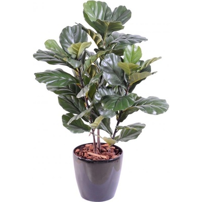Luxusní umělý strom FICUS LYRATA TIGE, 90cm