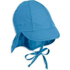 Sterntaler Детска шапка с козирка Sterntaler Kids' Peaked Cap with Neck Flap Basic Cap - Samtblau - размер 39 cm (904-3660-0411)