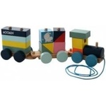 Cass film Wooden train blocks 23el Moomins