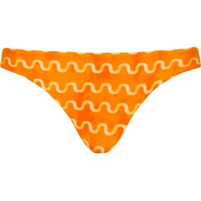 Seafolly Дамско бикини долнище Seafolly Women's Soundwave Hipster Tie Side Bikini bottom - Turmeric - размер 44 (EU) (150-4430-0117)