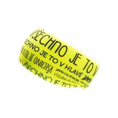 Bjež Active Head neon yellow
