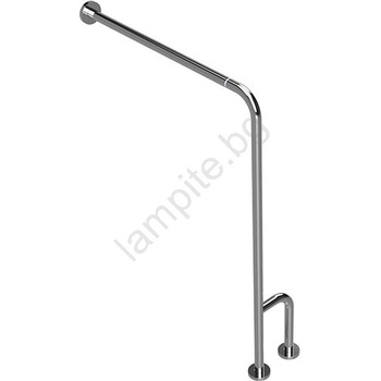 Bemeta Опорна дръжка 23x86, 6 см неръждаема стомана/сребрист цвят (BD0182)