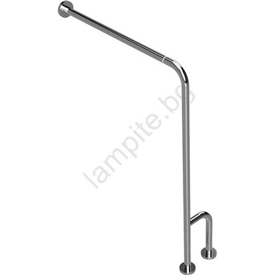 Bemeta Опорна дръжка 23x86, 6 см неръждаема стомана/сребрист цвят (BD0182)