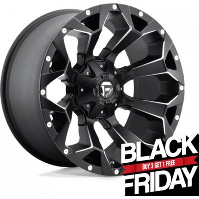 Fuel D546 ASSAULT 9x20 8x170 ET20 matte black milled