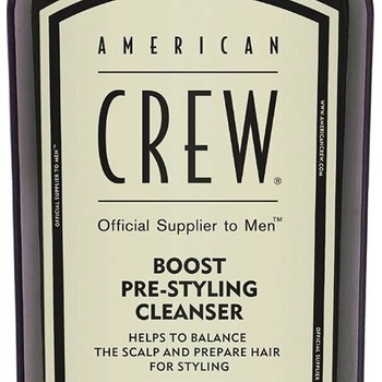 American Crew Boost Prestyling Cleanser Šampon pro dodání objemu a plnosti 250 ml