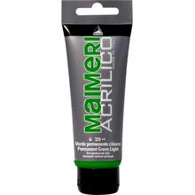 Maimeri acrilico akrylové farby 339 permanent green light 200 ml