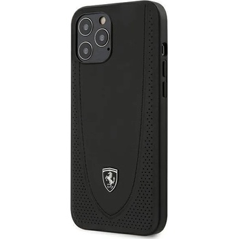 Ferrari Калъф за телефон Ferrari Hardcase Off Track Perforated за iPhone 12 Pro Max 6.7"", черен (KXG0011050)