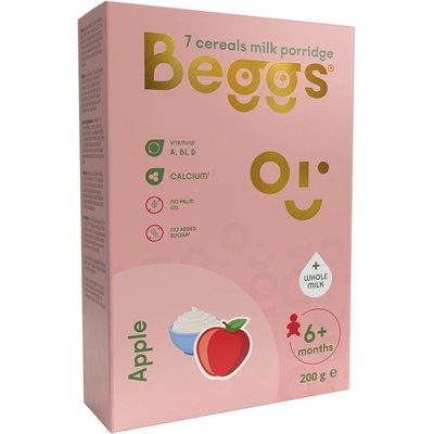 Beggs Mliečna 7zrnná kaša jablko 200 g