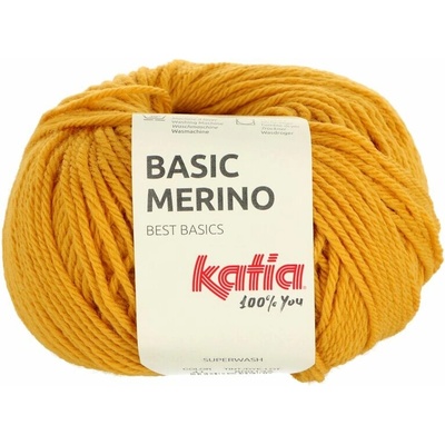 Katia Basic Merino 41 horčicová