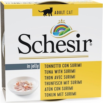 Schesir jelly tuňák & surimi 6 x 85 g