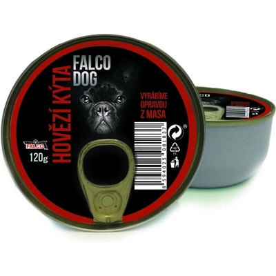 Sokol Falco Dog hovädzie kýta 8 x 120 g