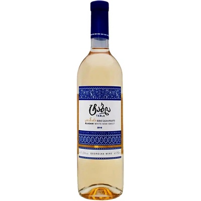Tabla Alazani Valley bílé polosladké 2023 12% 0,75 l (holá láhev)