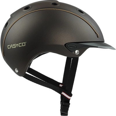 Casco Jezdecká helma MISTRALL hnědá Hnědá – Zboží Dáma