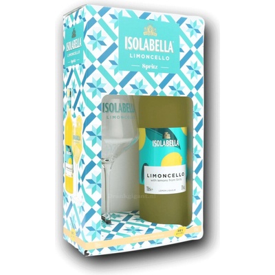 Isolabella Limoncelo 30% 0,7 l (darčkové balenie 1 pohár)