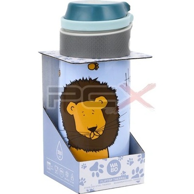 WABO СТОМАНЕН ТЕРМОС С КАПАК lion 350ml 1БР