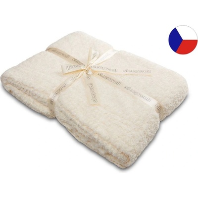 Sleep-well Luxusní deka z mikrovlákna LUXURY ECRU 150x200
