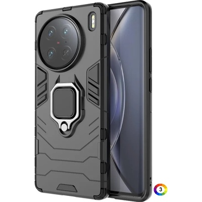 vivo X90 Pro 5G Удароустойчив Ring Holder Калъф и Протектор