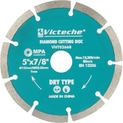 Victeche kotúč rezný diamantový 125 mm vht02668
