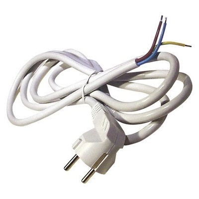 Napájecí kabel Emos Flexo 3x1,0-H05VV-F 5m bíla