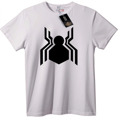 NOONEBRAND Тениска Spider-Man Лого Черна - M, Black