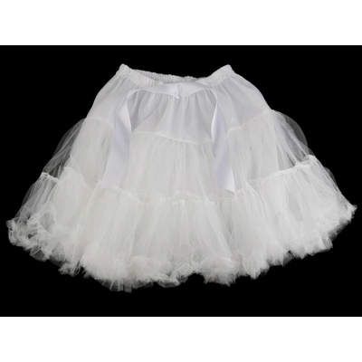 Spodnička s volánkem pod šaty / sukně Off White 1 ks