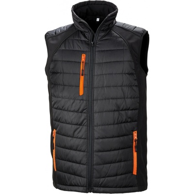 Result Unisex hybridní vesta se softshellem R238X black