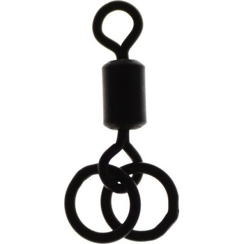 Gardner Obratlík s Dvoma Krúžky Dual Ring Swivels veľ.8 10 ks