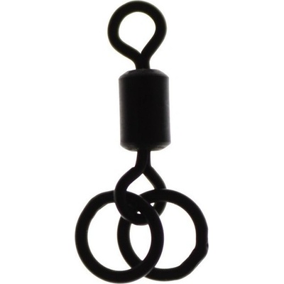 Gardner Obratlík s Dvoma Krúžky Dual Ring Swivels veľ.8 10 ks
