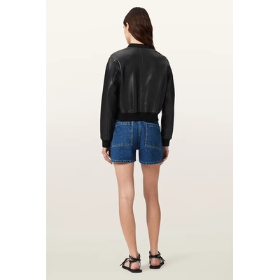 AllSaints къс панталон дамски от деним TAY (W051EE)