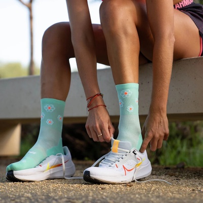 Sporcks Bežecké ponožky Run Pro Comfort Marguerite Green