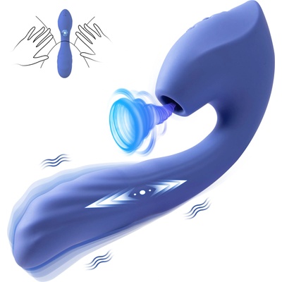 SuperLove Ultimate Pleaser Thrusting & Vibrating & Sucking Vibrator