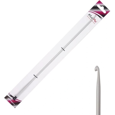 Tuniský hliníkový háčik 30 cm 3 mm
