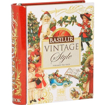 Basilur Book Vintage Pyramid malá 5 x 2 g