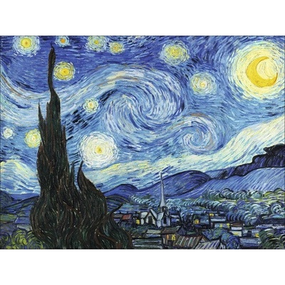Obraz na plátne Van Gogh The Starry Night 77x57 cm