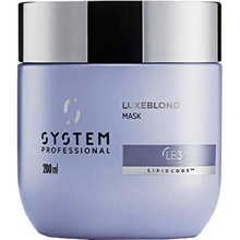 System Professional Regenerační maska pro blond vlasy Luxeblond (Mask) Objem: 200 ml