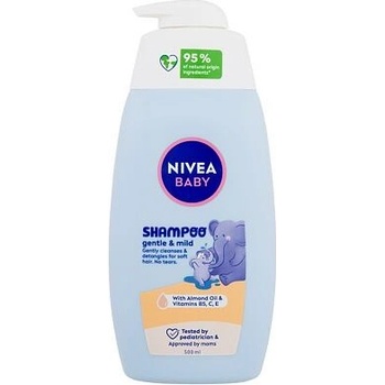 Nivea Baby Gentle & Mild Shampoo jemný šampon na vlasy 500 ml pro děti