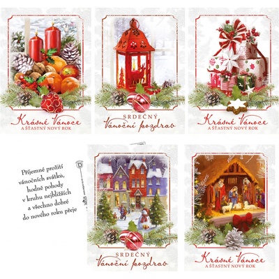 ARGUS Vánoční pohlednice 06110311-c – Zboží Mobilmania