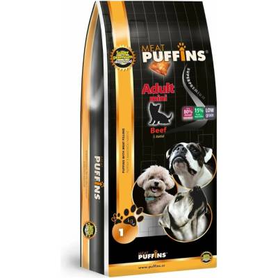 Puffins Adult Mini Beef 1 kg