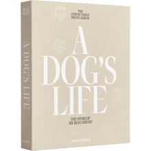 Fotoalbum A DOG´S LIFE, béžová, Printworks